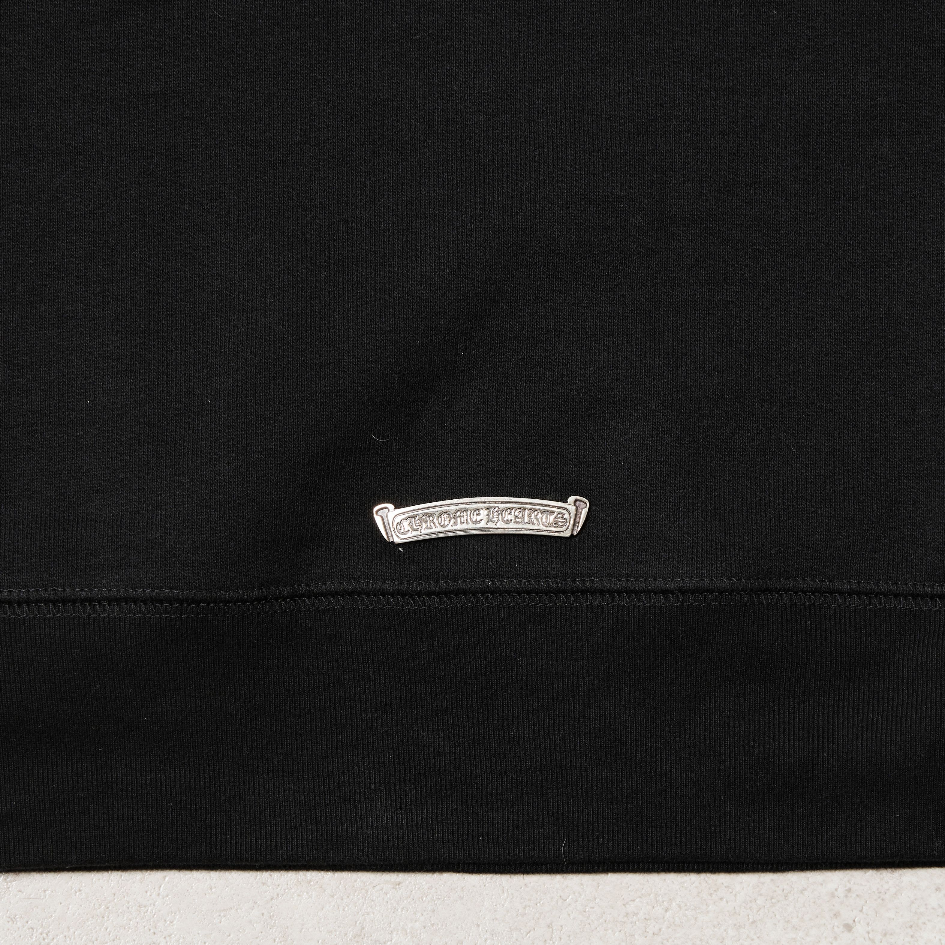Chrome Hearts CHROME HEARTS Triple Cross Embroidery 1/2 Zip Sweater BLACK Size US M / EU 48-50 / 2 - 5 Thumbnail