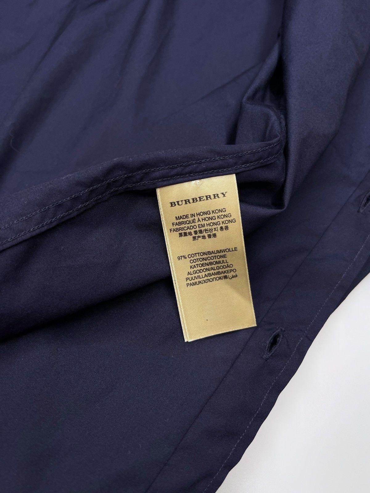 Burberry Burberry Button Up Shirt Nova Check Size US XL / EU 56 / 4 - 8 Thumbnail