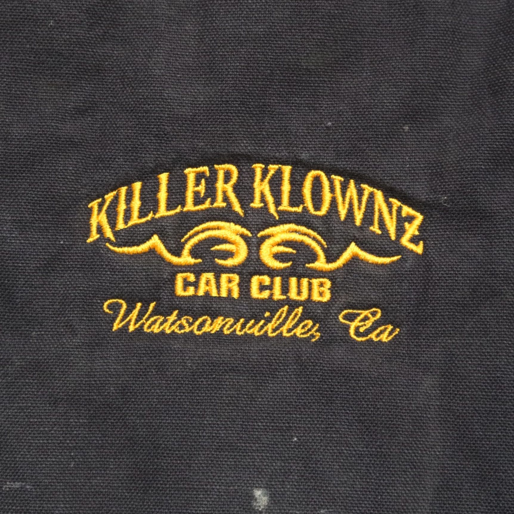 Dickies VINTAGE Killer Klownz Car Club Watsonville Ca Work Vest Dickies 2XL Black Mens Vest Size US XXL / EU 58 / 5 - 6 Thumbnail