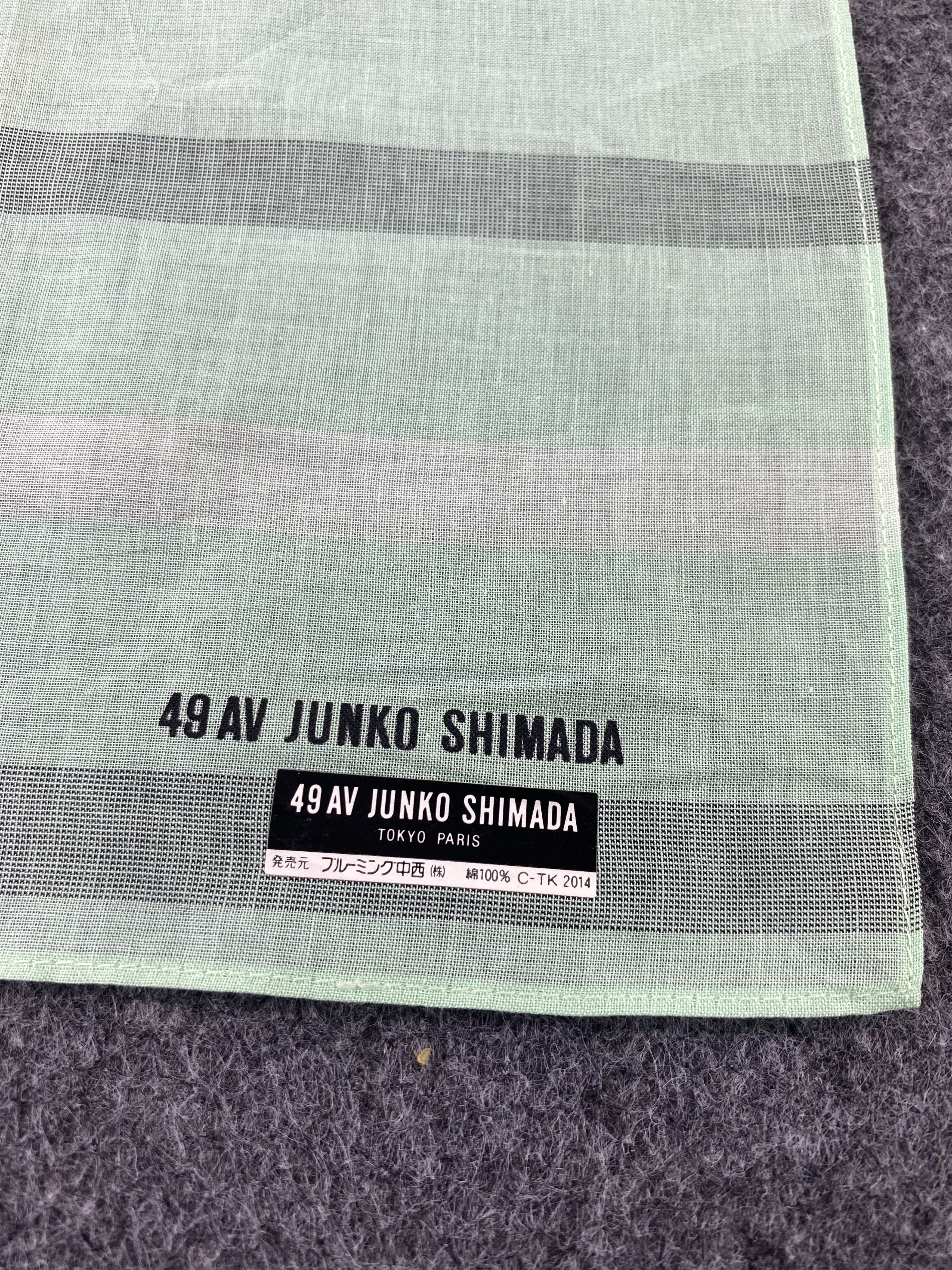 Japanese Brand 49 AV Junko Shimada Handkerchief Neckerchief Bandana-B362 Size ONE SIZE - 5 Thumbnail