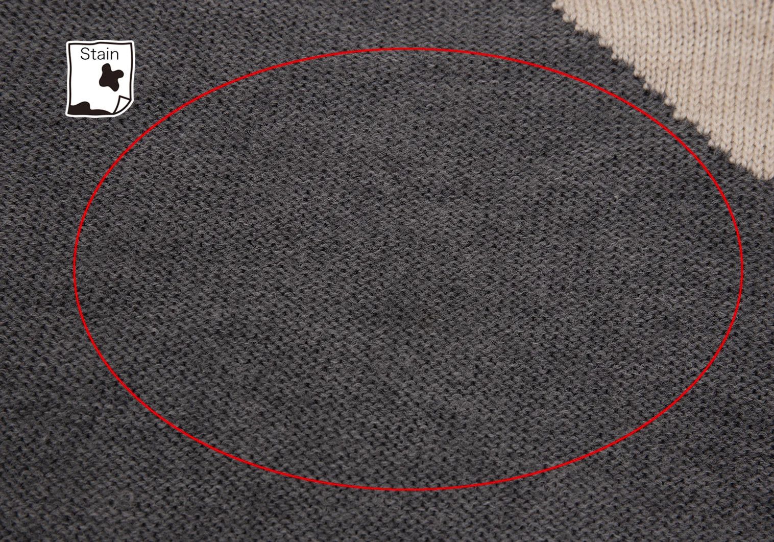 Comme des Garcons Homme Plus Wool Chullinden Knit Sweater in Gray Beige, Size M Size US M / EU 48-50 / 2 - 3 Thumbnail