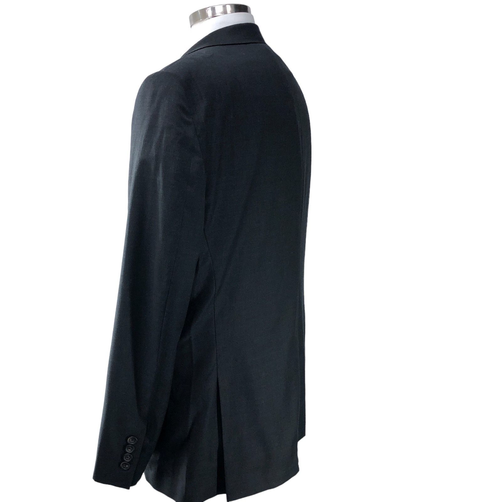 Hart Schaffner Marx Hart Schaffner Marx Mens 44R Sport Coat Gray 2 Button USA Size 44R - 7 Thumbnail