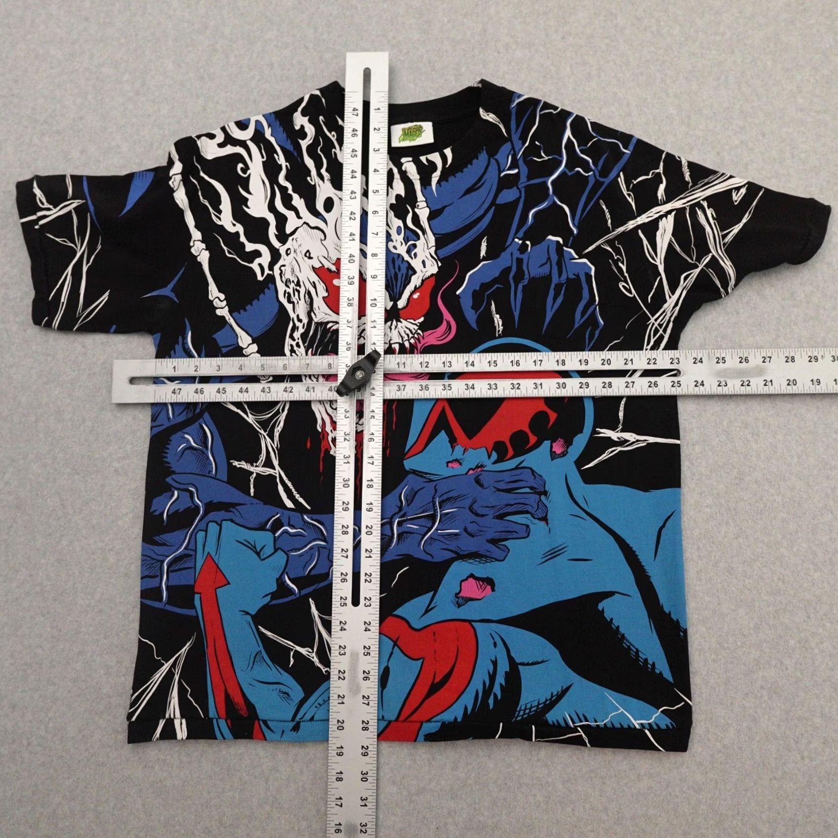 Vintage Chronic Images T-Shirt Mens Large (23x29) Spiderman x VENOM 2000 Modern Boot Size US L / EU 52-54 / 3 - 3 Thumbnail