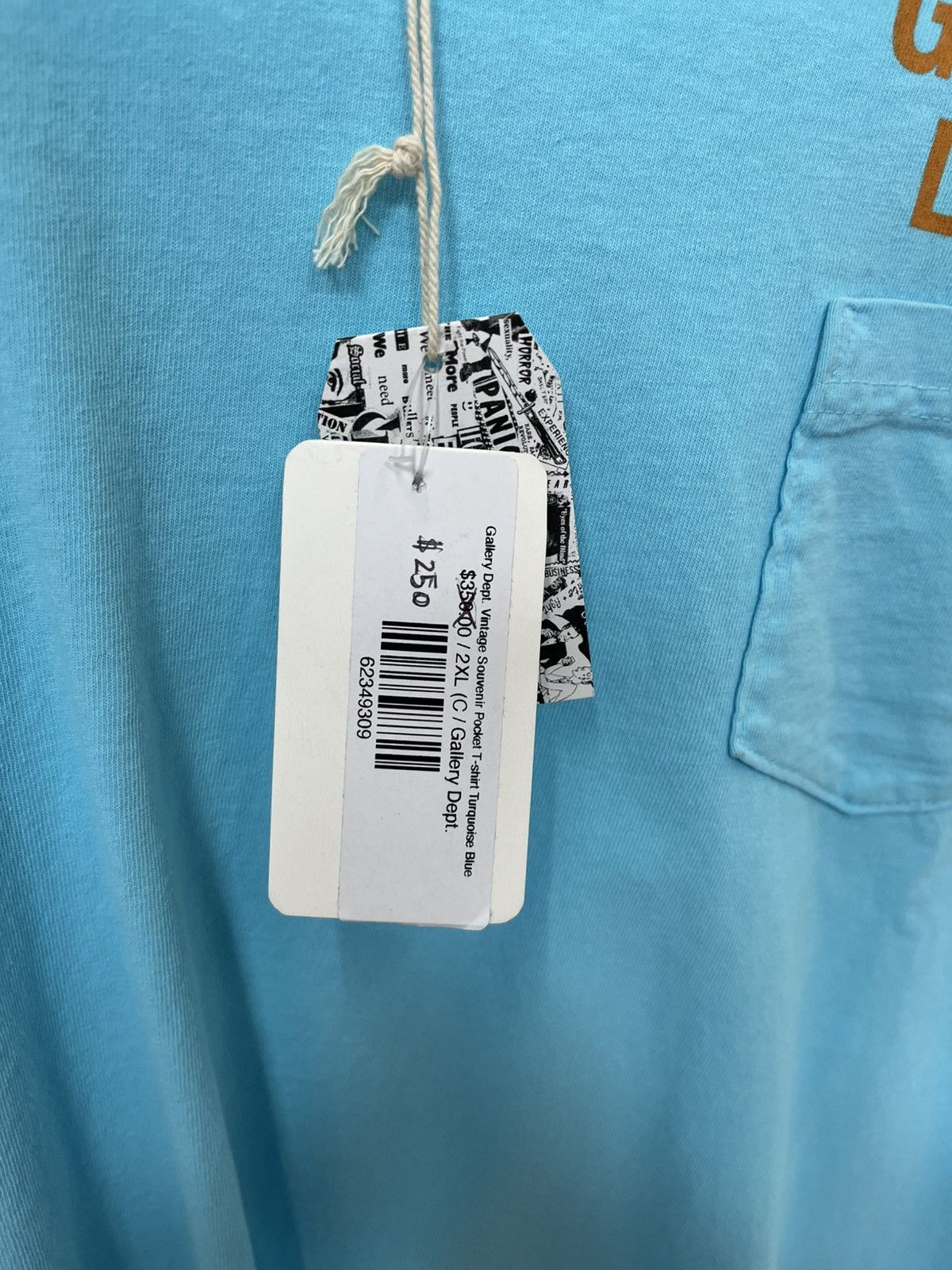 Gallery Dept. Gallery Dept Vintage Souvenir Pocket Tee Size US XXL / EU 58 / 5 - 3 Thumbnail