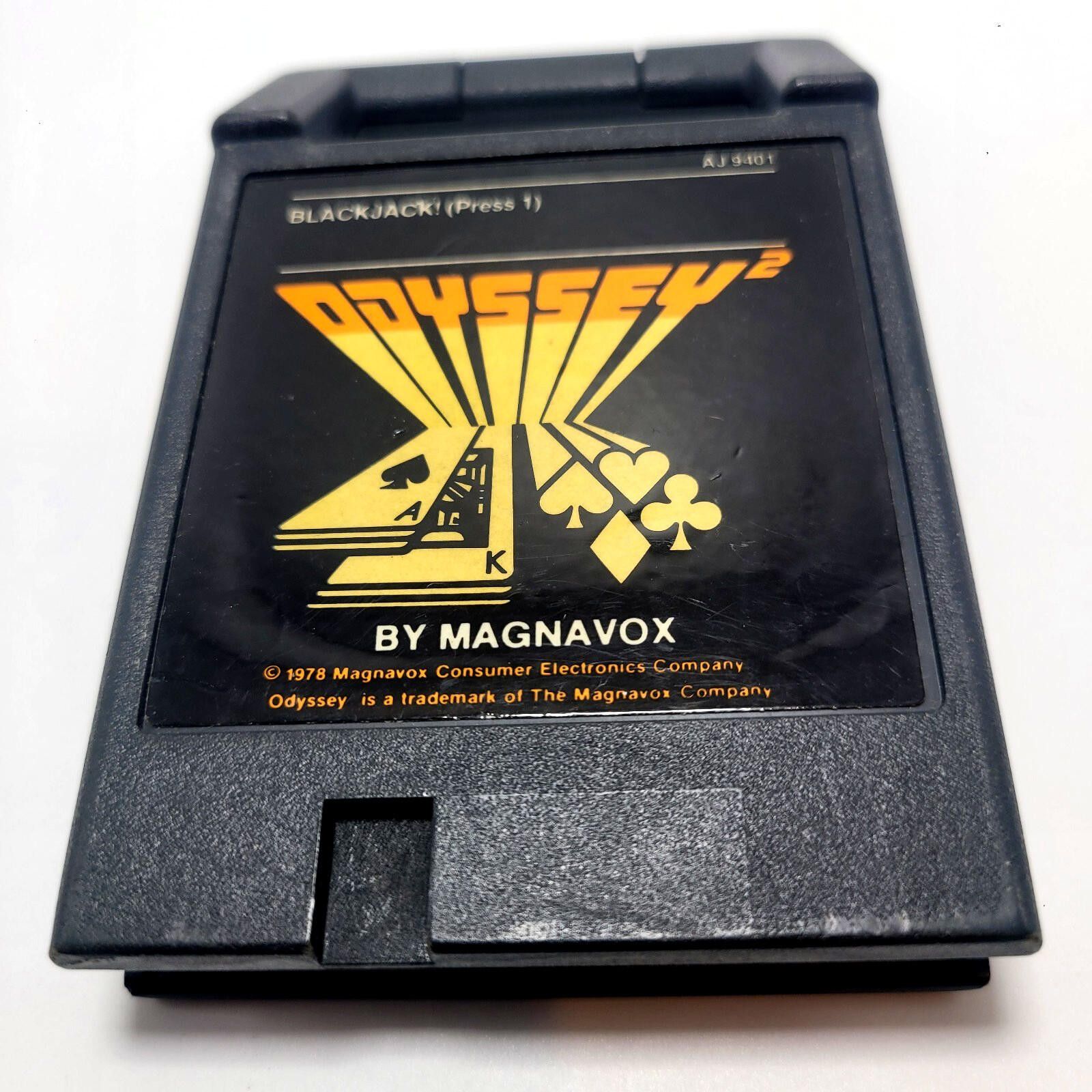 Other Blackjack! (1978 Magnavox Odyssey 2) Game Cart Size ONE SIZE - 1 Thumbnail