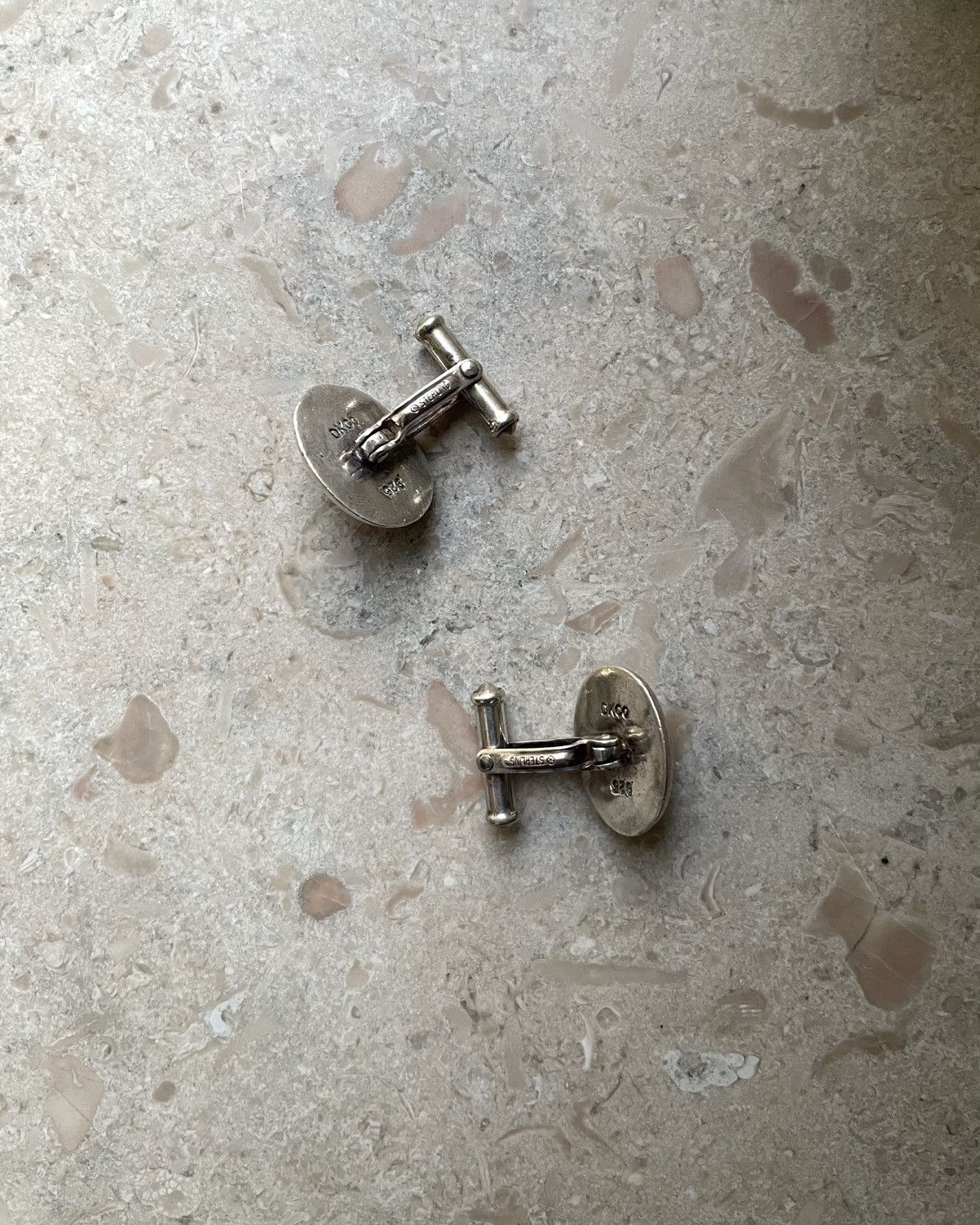 Donna Karan Vintage Donna Karan Sterling Silver Cufflinks Size ONE SIZE - 2 Thumbnail