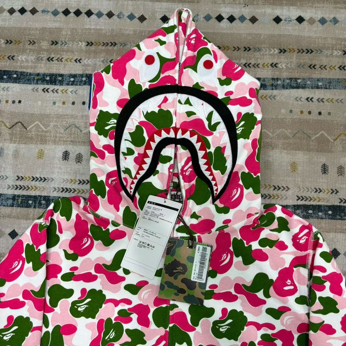 Bape BAPE LIMITED CAMO FULL ZIP HOODIE Size US M / EU 48-50 / 2 - 3 Thumbnail