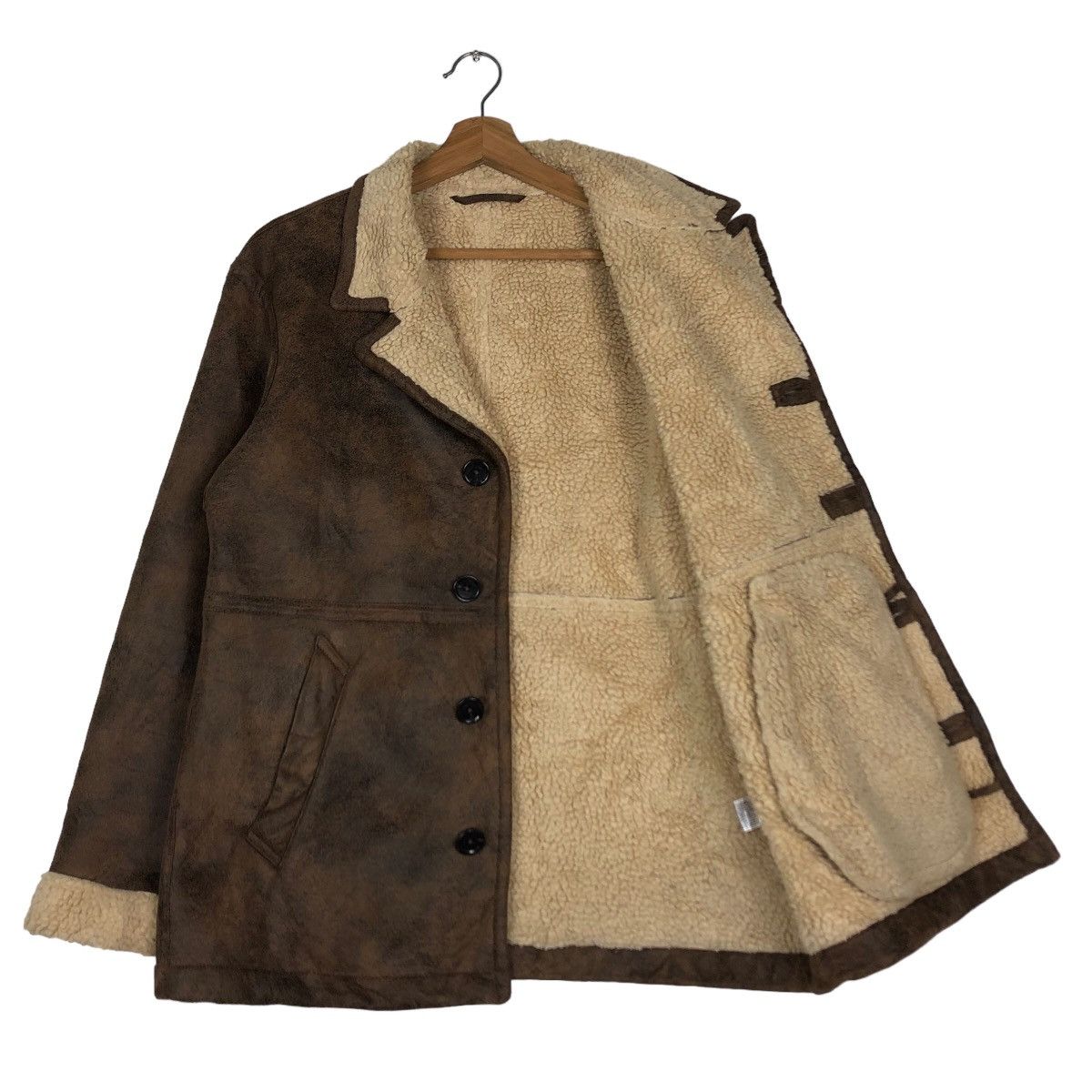Japanese Brand 🔥Vintage Biker Shearling Mink Fur GU Japan Issey Miyake Size US M / EU 48-50 / 2 - 10 Thumbnail