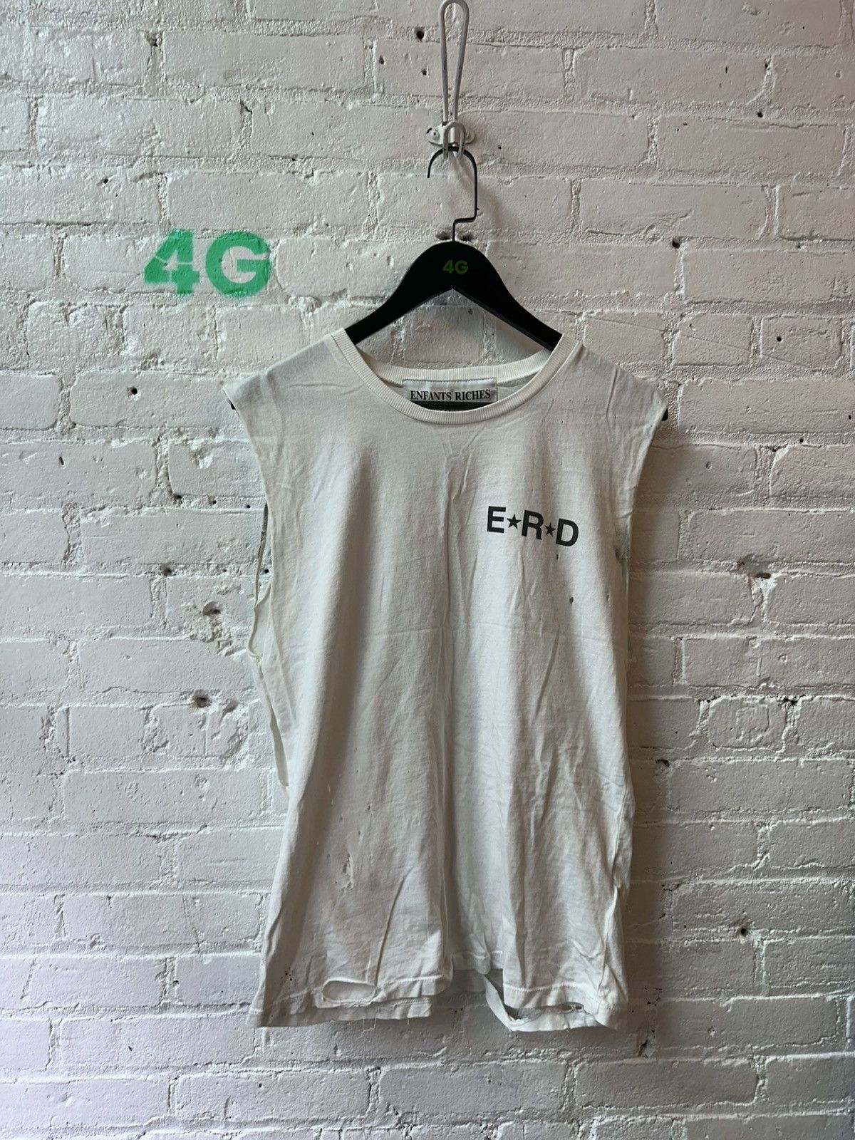 Enfants Riches Deprimes Thrashed ERD Muscle Shirt Size US S / EU 44-46 / 1 - 2 Thumbnail