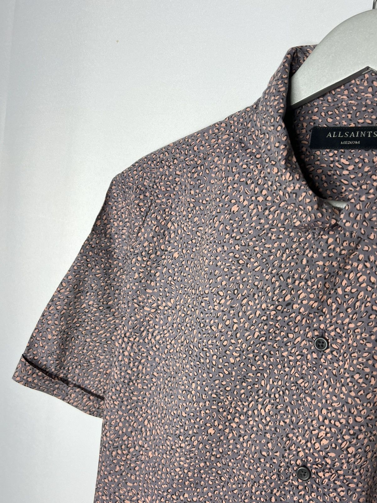 Allsaints AllSaints Luxury Overprinted Shirt Short Sleeve Size US M / EU 48-50 / 2 - 3 Thumbnail