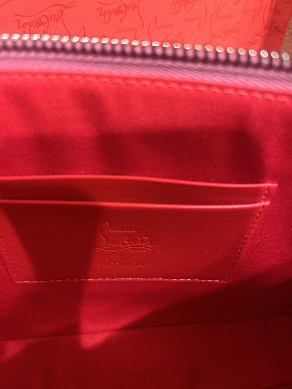 Christian Louboutin Christian Louboutin Loubila Pouch GUMMY/GUMMY w/Box & Tags Size ONE SIZE - 13 Thumbnail