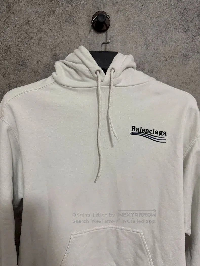 Balenciaga Balenciaga Coke Wave Embroidered Hoodie. Size US XS / EU 42 / 0 - 2 Thumbnail