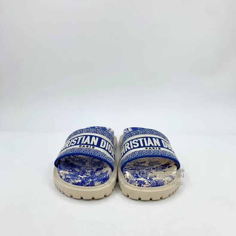 Dior Dior Blue logo letter embroidery thick-soled casual round- Size US 6.5 / IT 36.5 - 3 Thumbnail