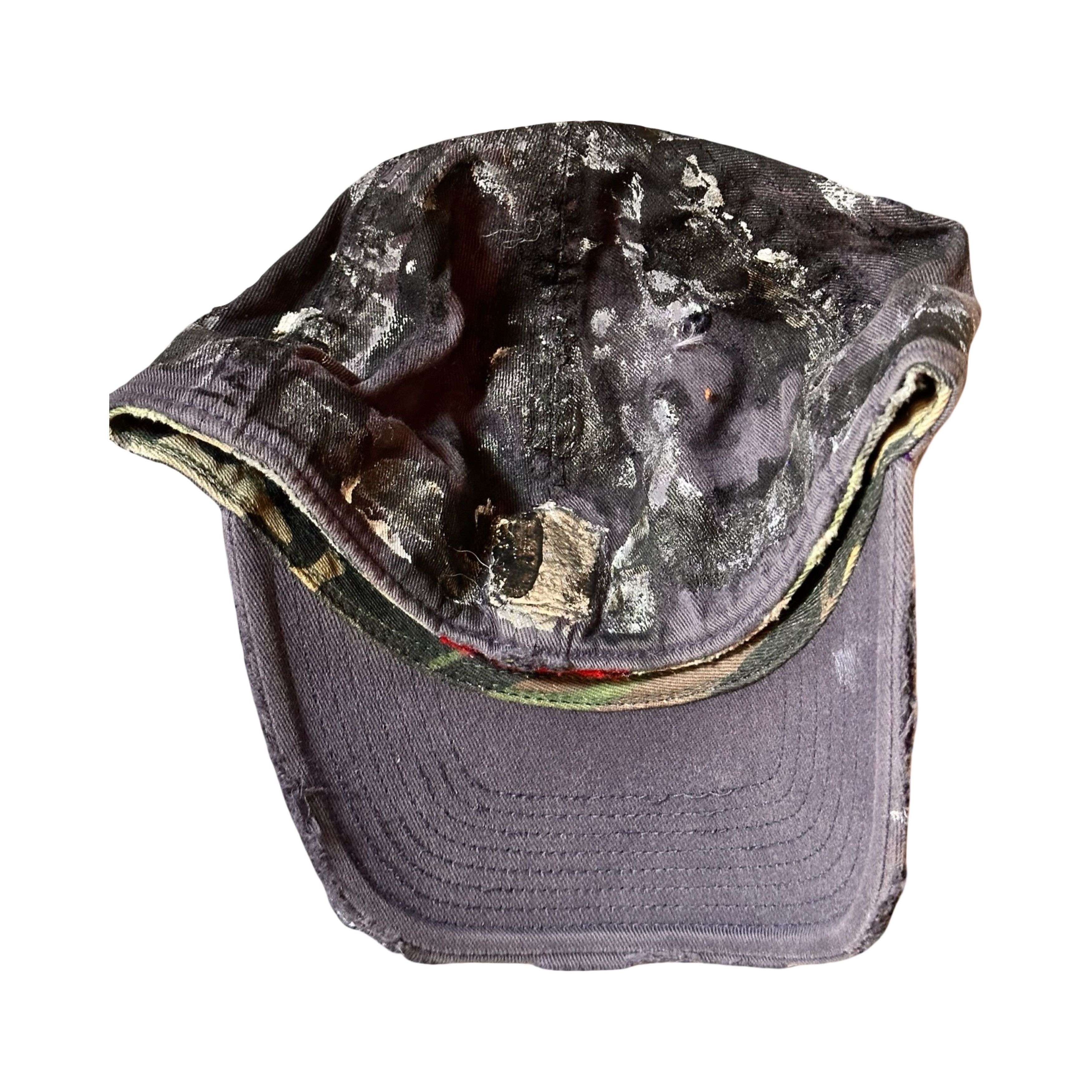 Other ASTROBOI* 'Property Of' Navy Painted Fitted Cap Size ONE SIZE - 10 Thumbnail