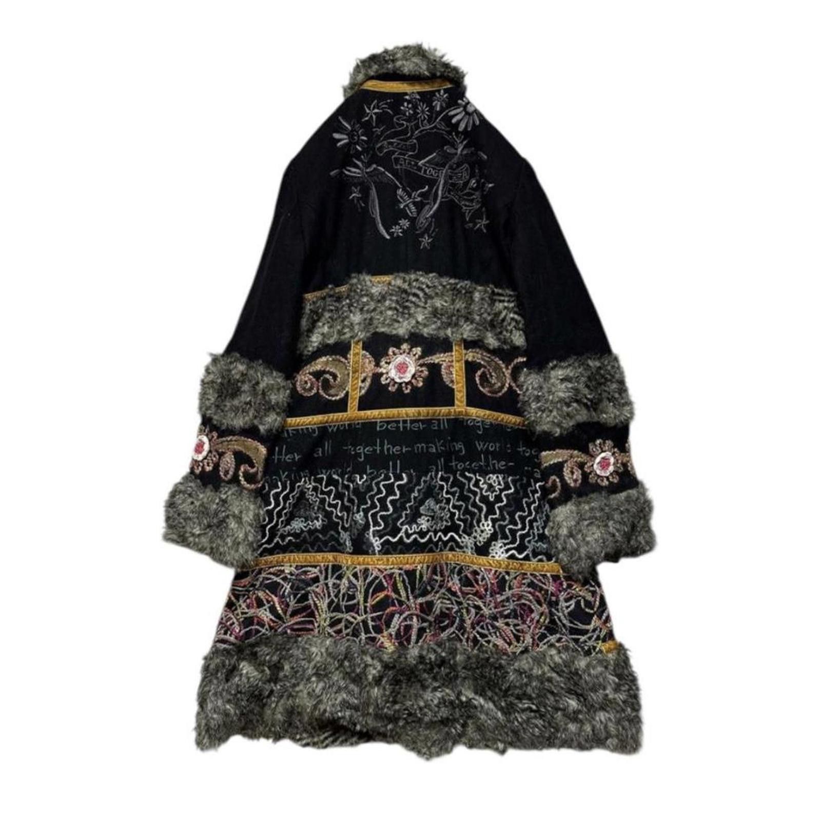 Desigual Desigual 2009 collection wool boho penny lane coat Size S / US 4 / IT 40 - 2 Thumbnail
