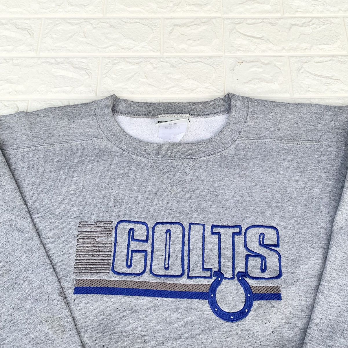 NFL Vintage 90s Puma Indianapolis Colts American Football Size US XL / EU 56 / 4 - 5 Thumbnail