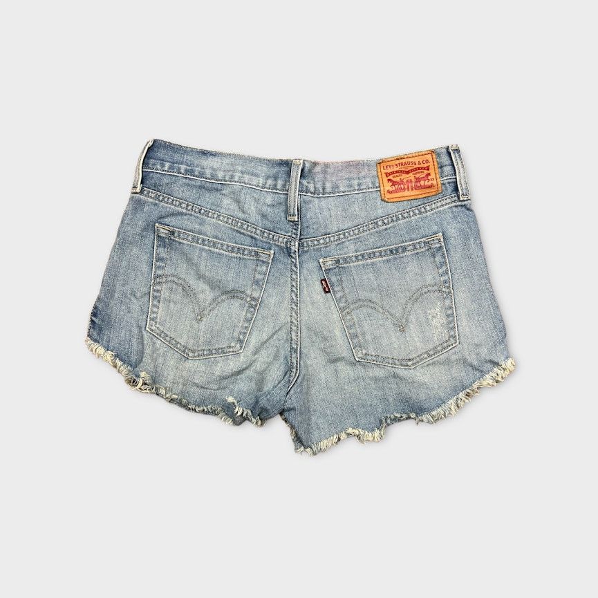 Levi's Levi | 501 Original High Rise Women's Shorts | 26 Size 26" / US 2 / IT 38 - 6 Thumbnail