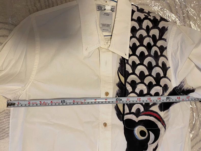 Visvim visvim Hand-painted carp shirt 2505-Nextarrow Size US L / EU 52-54 / 3 - 5 Thumbnail