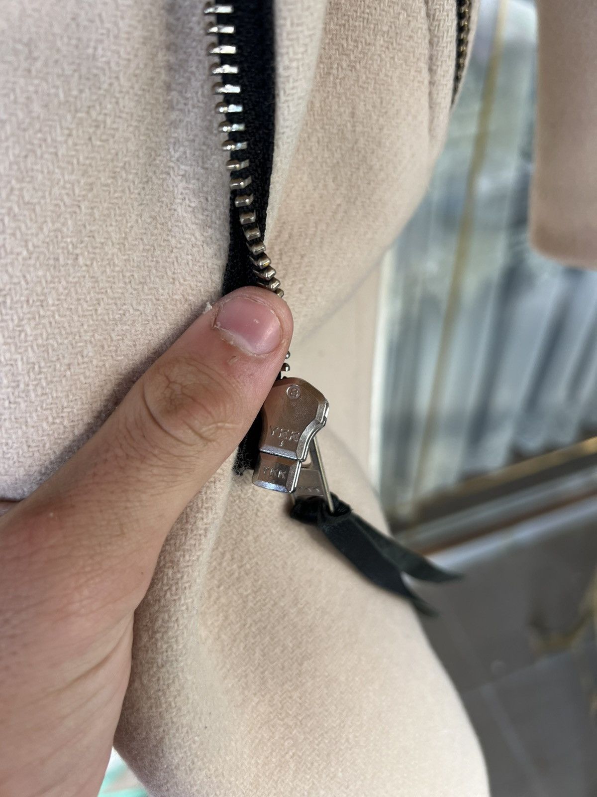 Sandro 🕊️ Sandro Paris Wool Blend Coat — Size 36 / Blush Pink / Asym Size S / US 4 / IT 40 - 9 Thumbnail