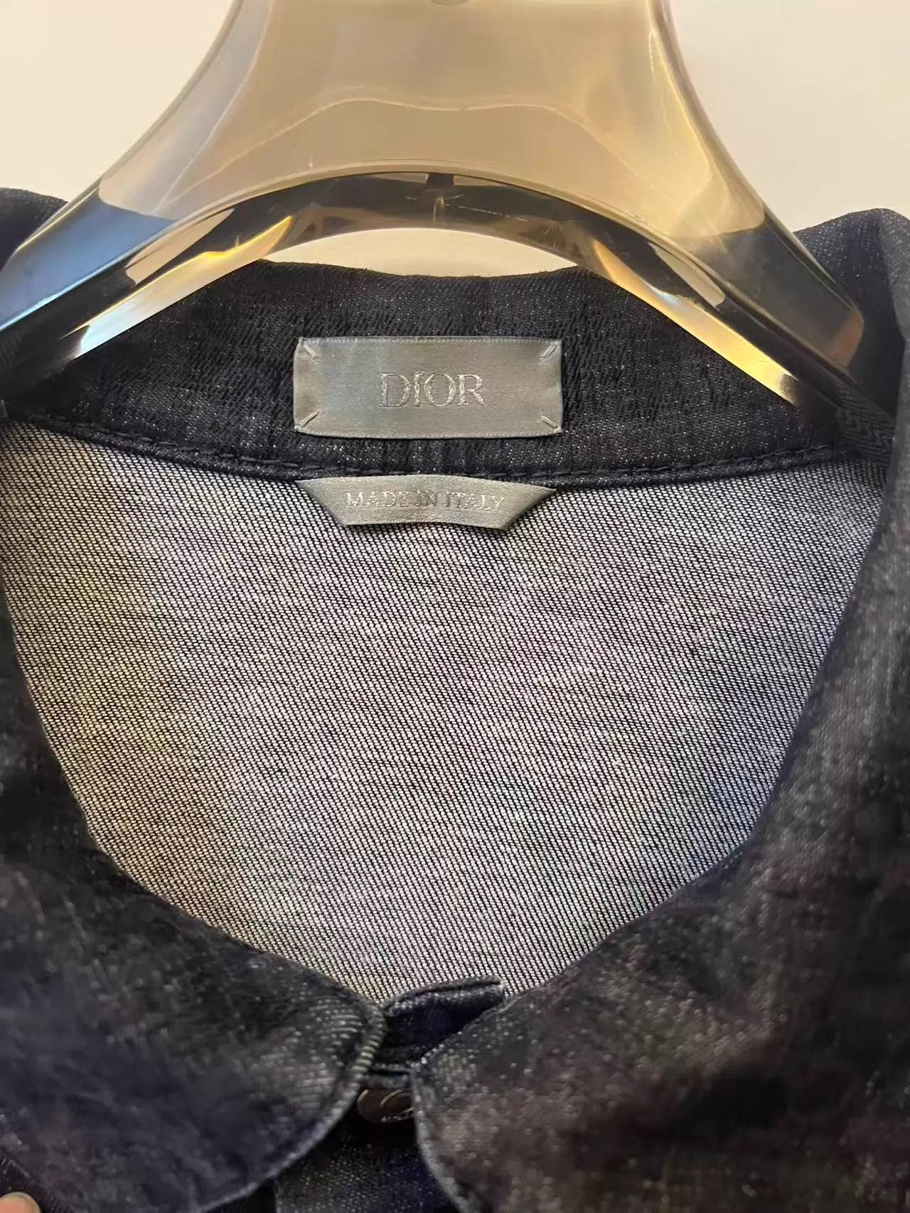 Dior Dior Black All-over Print Velvet Jacket 52 Minor Fuzzing Size US L / EU 52-54 / 3 - 3 Thumbnail