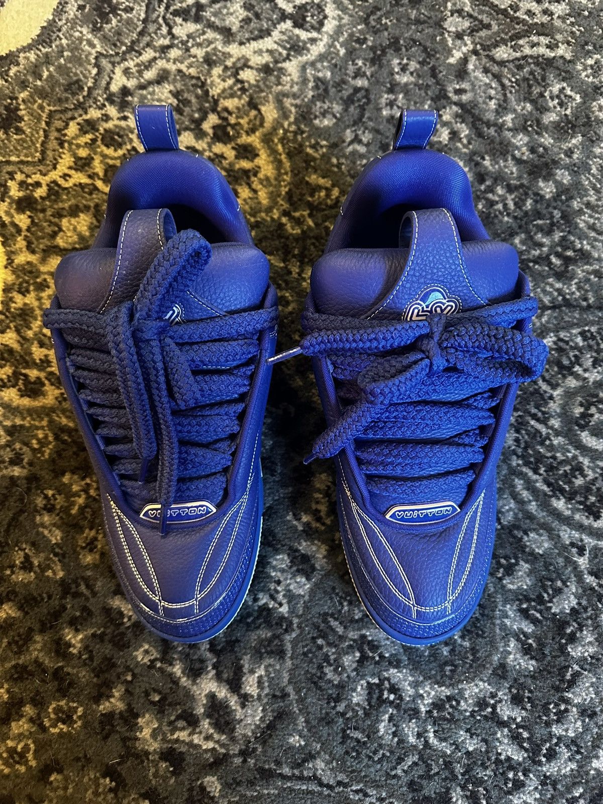 Louis Vuitton Louis Vuitton Skate Blue 10LV US 11.5 Size US 11.5 / EU 44-45 - 3 Thumbnail