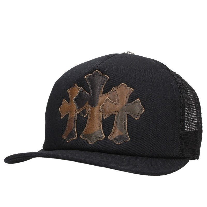 Chrome Hearts Chrome Hearts Trucker Cap Cemetery Patch Hat Size ONE SIZE - 1 Thumbnail
