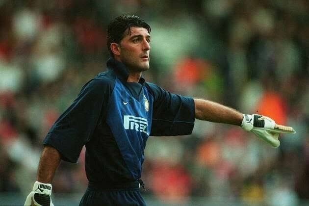 Nike Inter milan 1997 PAGLIUCA keeper jersey football shirt Size US L / EU 52-54 / 3 - 11 Thumbnail