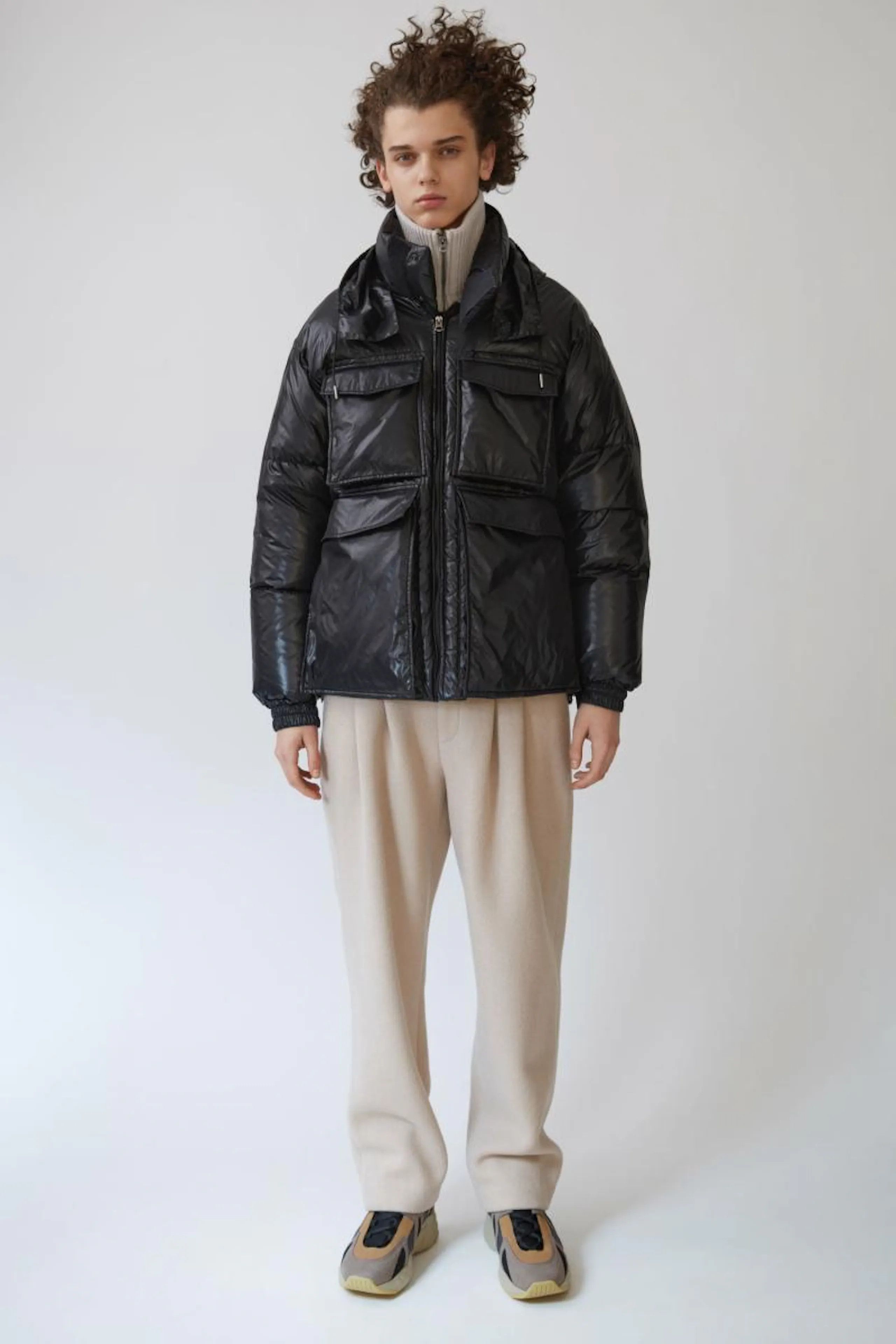 Acne Studios ACNE studios minus gloss paw17 puffer hooded jacket Size US L / EU 52-54 / 3 - 8 Thumbnail