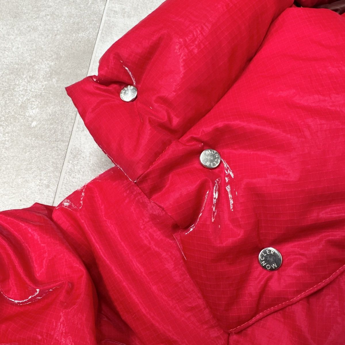 Moncler Moncler Verdon Giubbotto Shell Hooded Jacket Red RRP £1730 Size US M / EU 48-50 / 2 - 9 Thumbnail