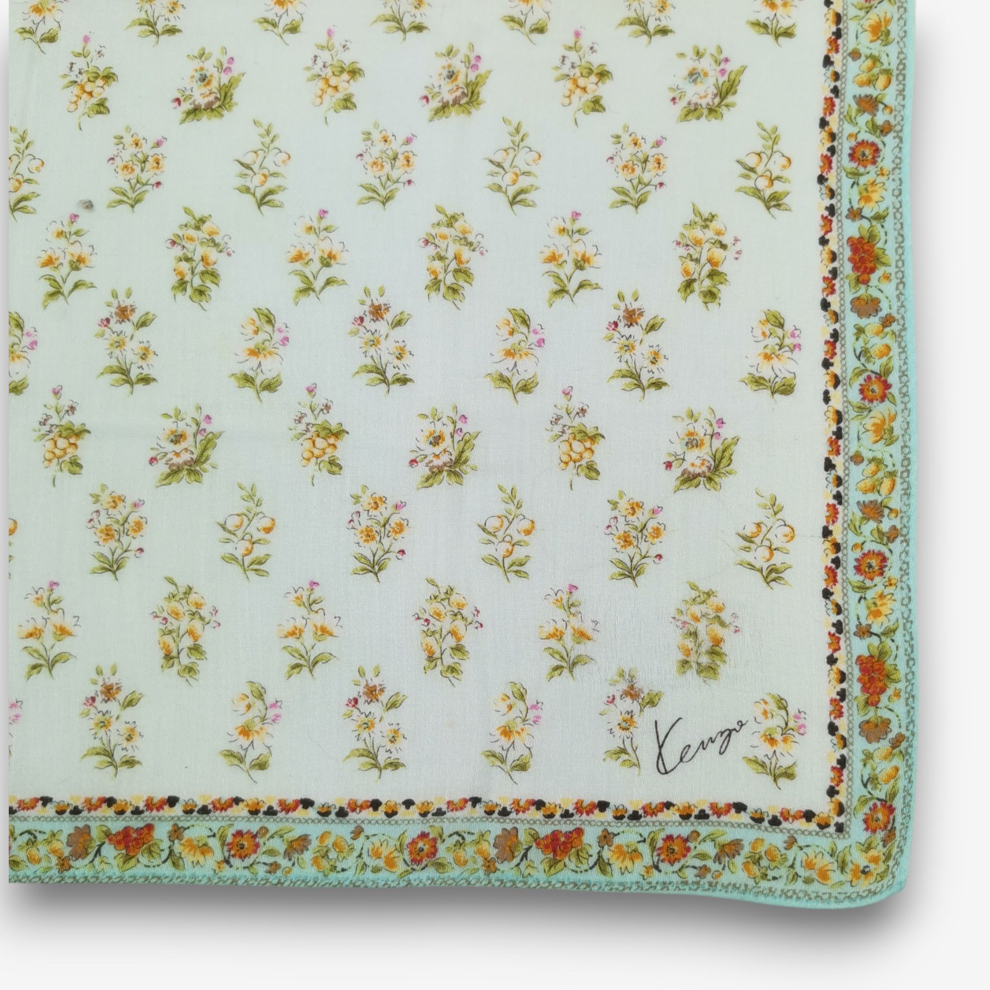 Kenzo Vintage Kenzo Handkerchief Pocket Square Bandana Size ONE SIZE - 3 Thumbnail