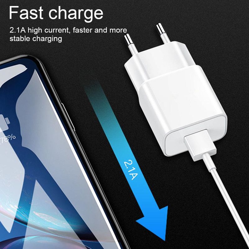 Other Xiaomi redmi Charger 5V 2A EU Type-C Micro USB Cable Adapter Size ONE SIZE - 4 Thumbnail