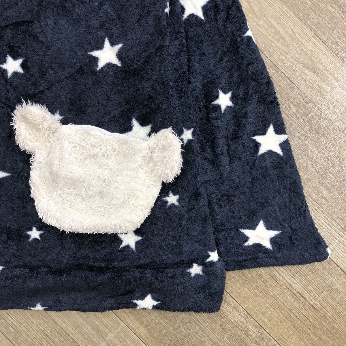 Beauty Beast × If Six Was Nine × mercibeaucoup Crazy🔥 Japanese Brand 3D Black Star Bear Ear Fleece Jacket Size US M / EU 48-50 / 2 - 7 Thumbnail