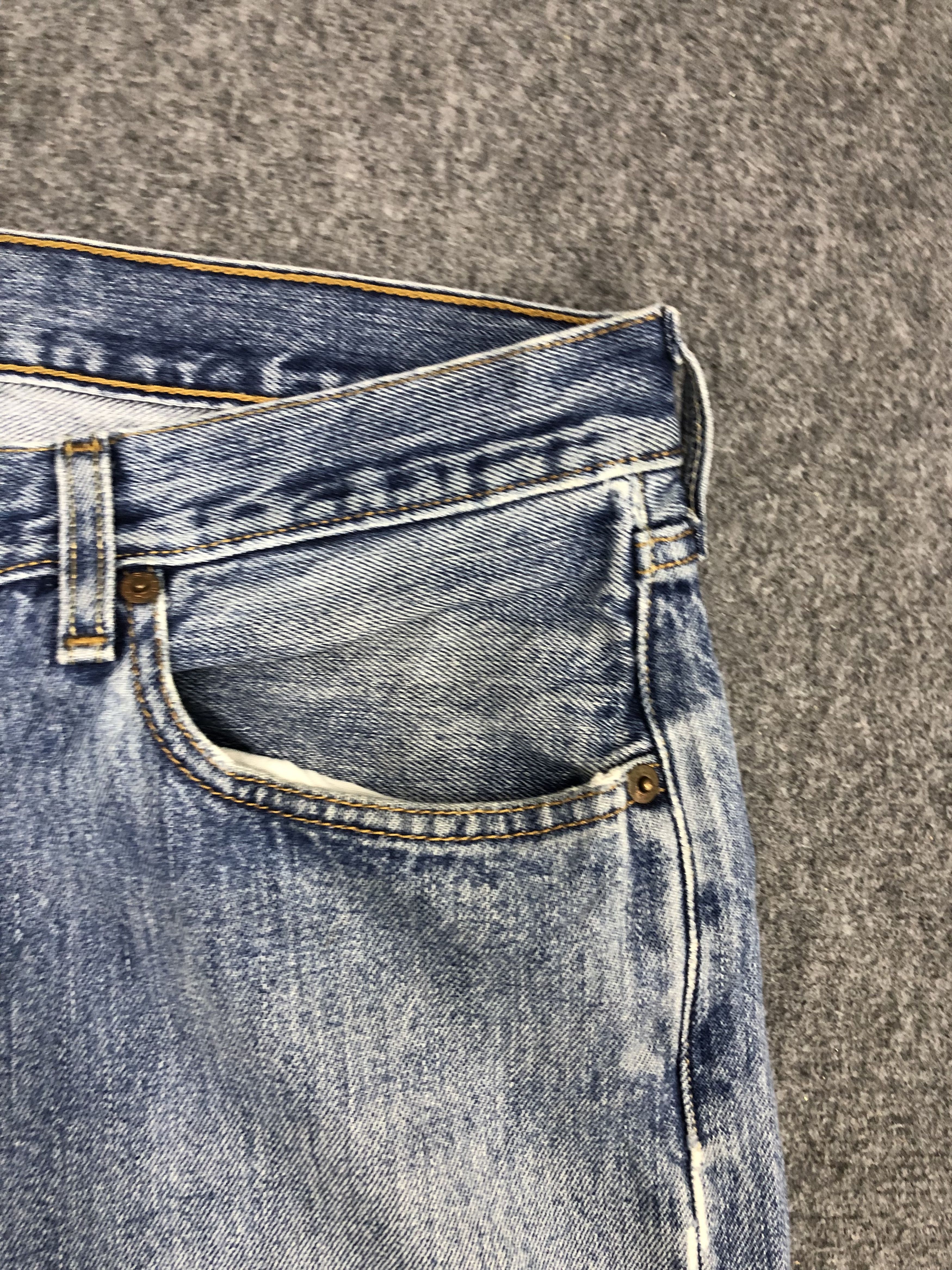 Levi's × Vintage Vintage 90s Levis 501 Light Wash Jeans DP0978 Size US 36 / EU 52 - 12 Thumbnail