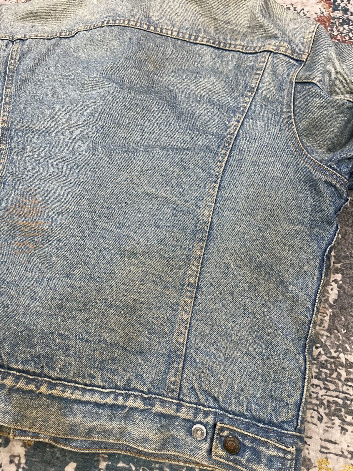 Levi's Vtg 70s Levis Sherpa Trucker Jacket Size US L / EU 52-54 / 3 - 6 Thumbnail