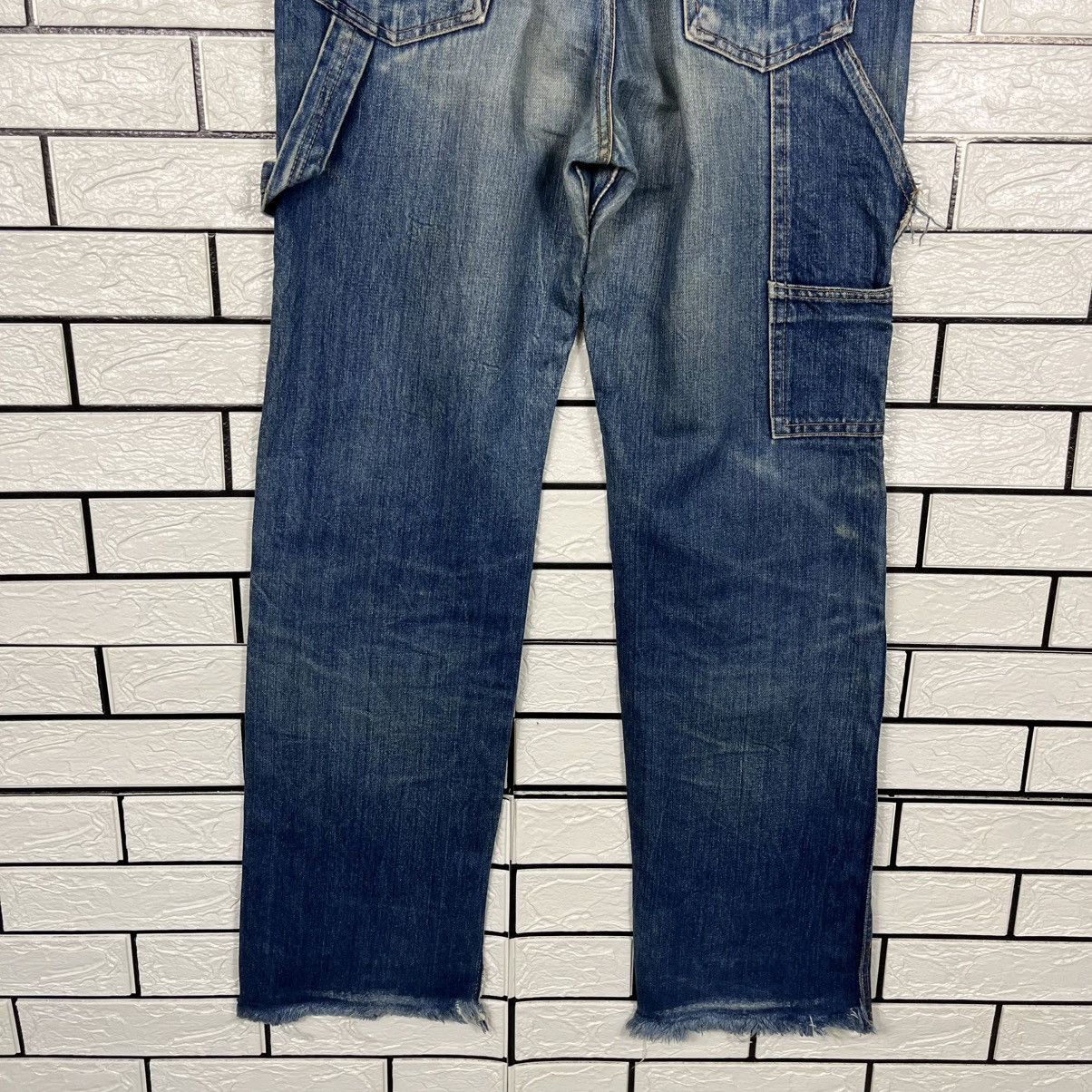 American Apparel Vintage Bobson Western Denim Overall Size US 30 / EU 46 - 13 Thumbnail