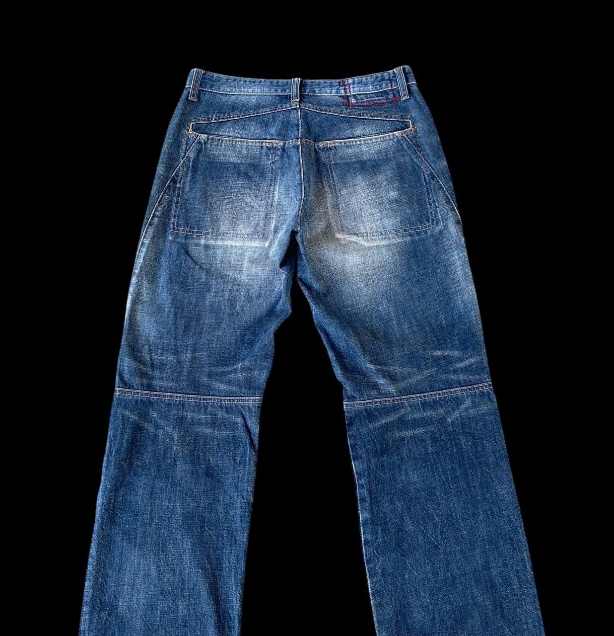 Marithe + Francois Girbaud Archival Marithé François Girbaud Panelled Technical Denim Size US 31 - 12 Thumbnail
