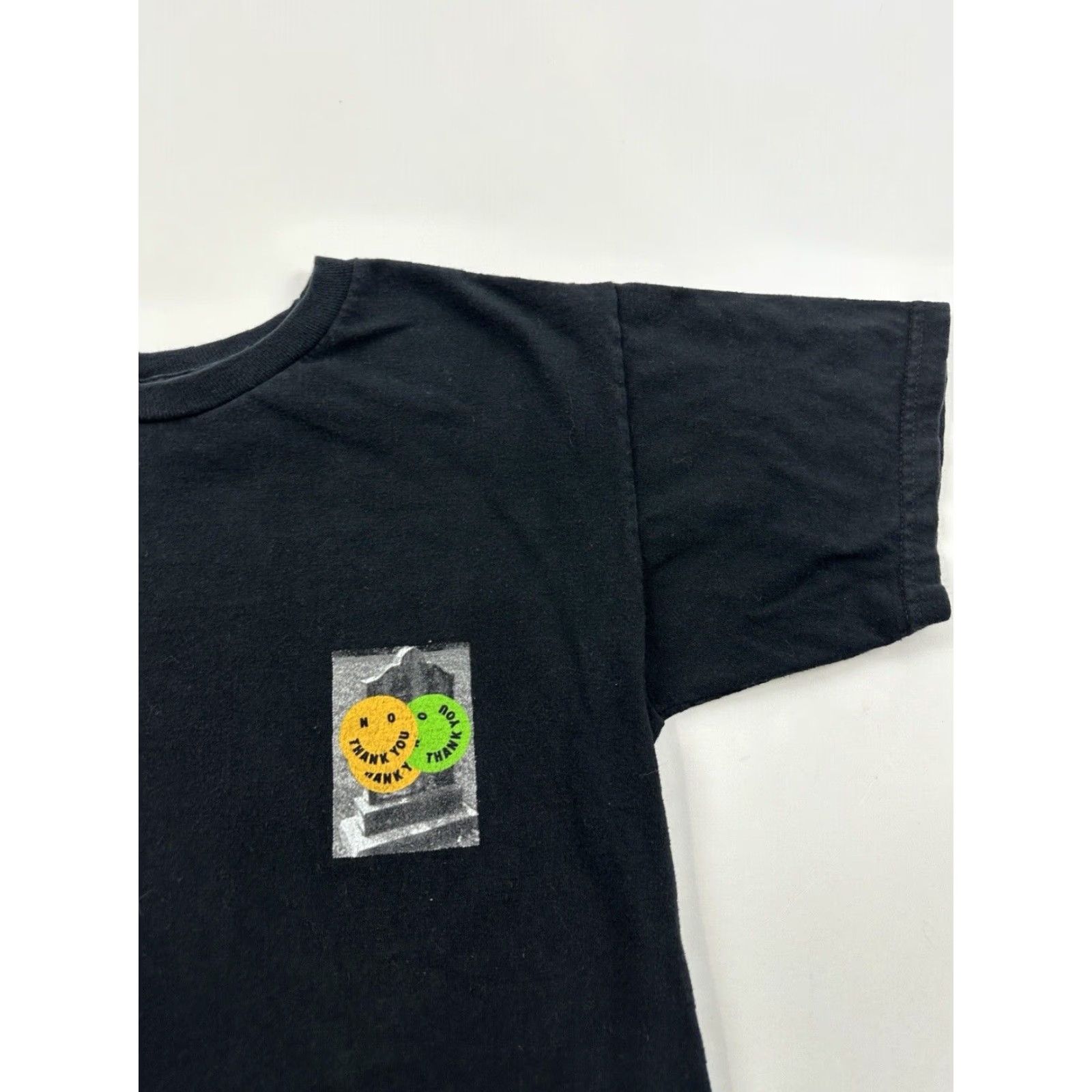 Vintage 10.Deep Shirt Mens Small Black Crew Neck Short Sleeve Cotton T-Shirt USA Graphic Print Vintage No Size US S / EU 44-46 / 1 - 2 Thumbnail