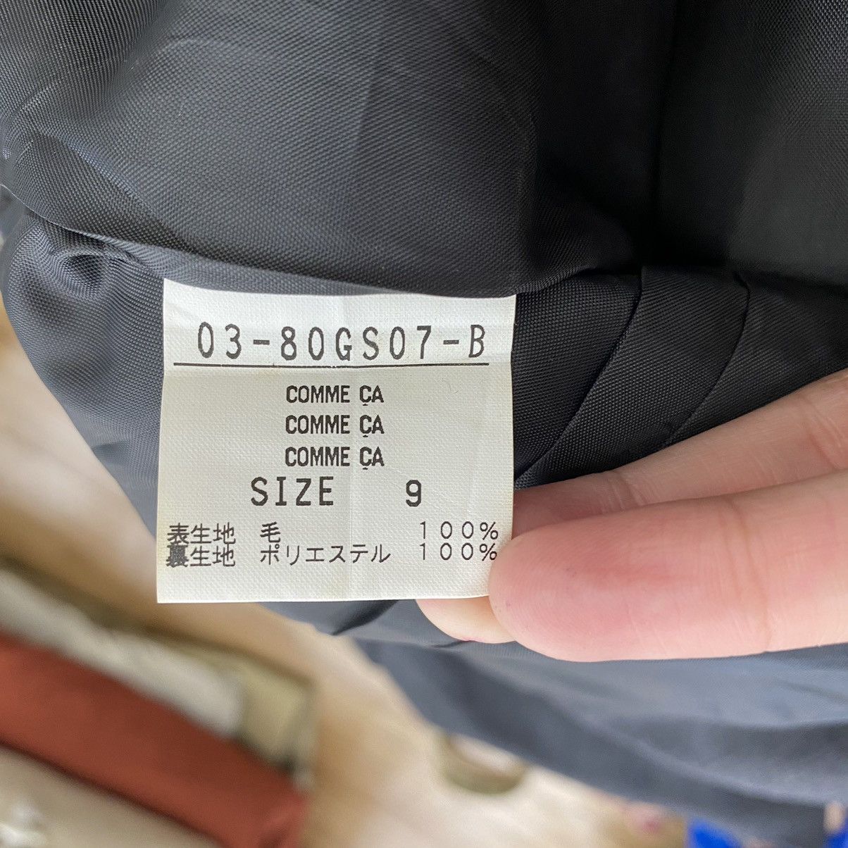 Comme Ca Ism COMME CA ISM Japanese Brand Plain Dark Grey Blazer Coat Size US S / EU 44-46 / 1 - 8 Thumbnail