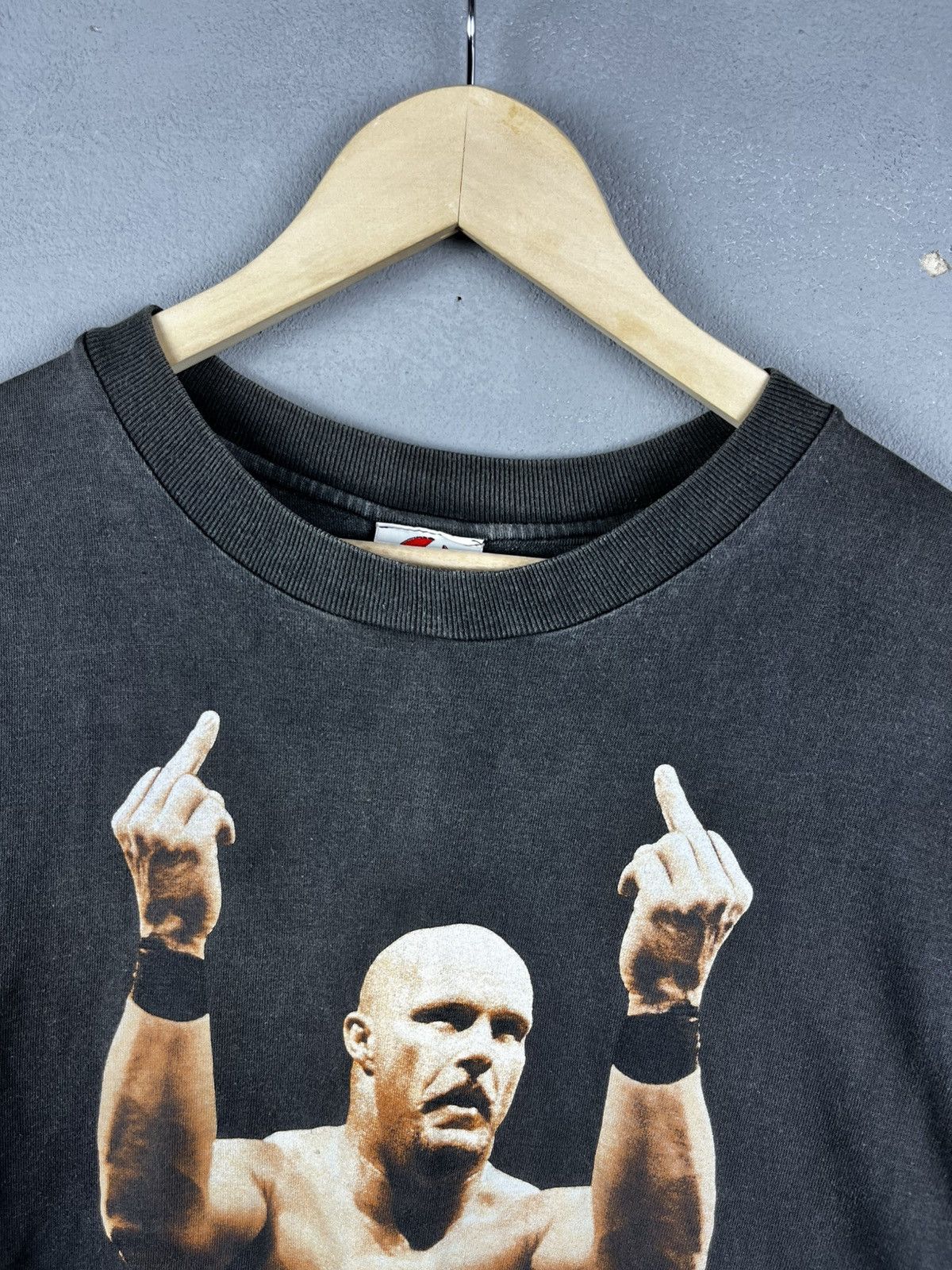 WWE Vintage WWF Stone Cold Steve Austin WWE Wrestling Shirt Size US M / EU 48-50 / 2 - 5 Thumbnail