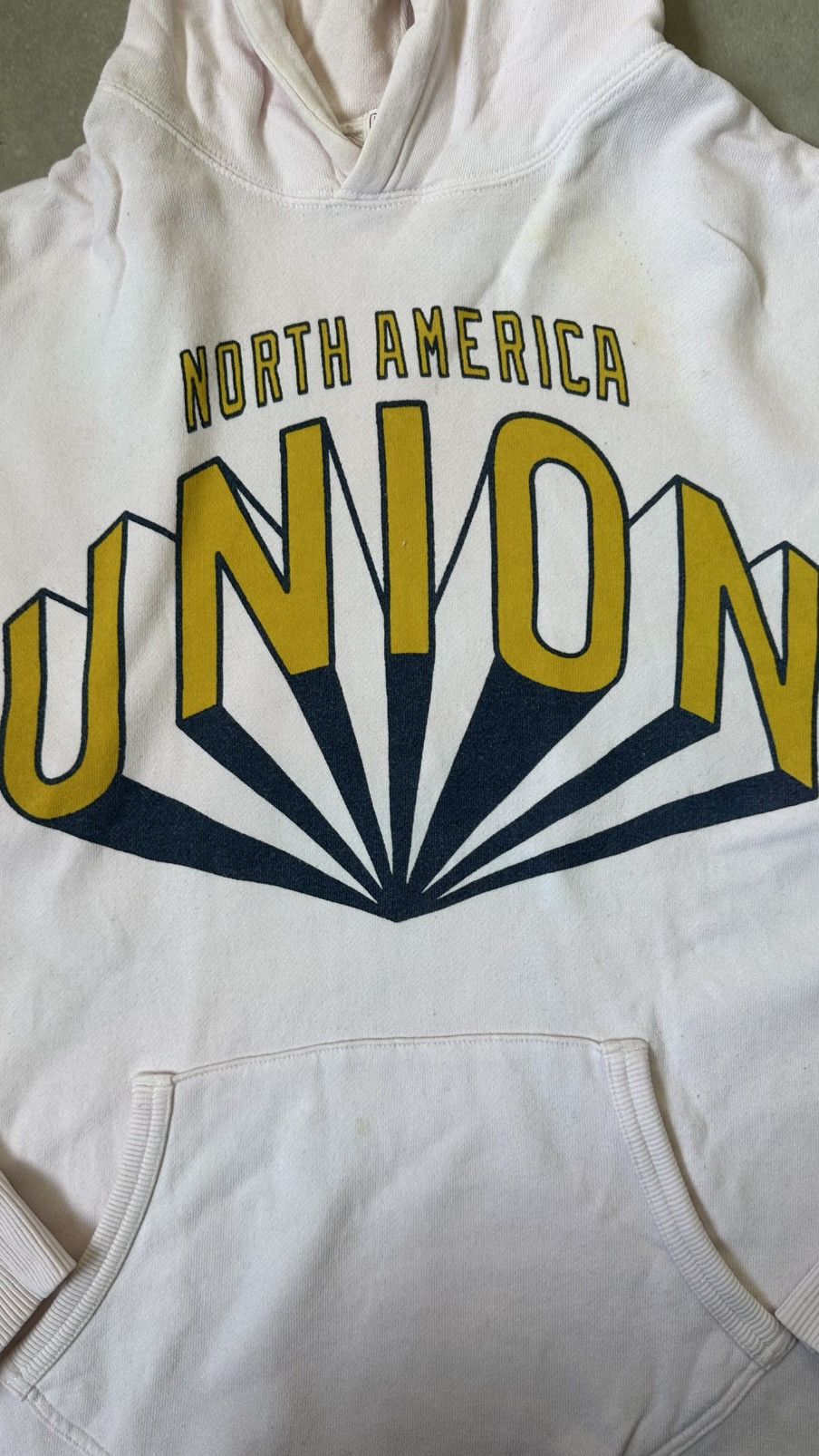 Japanese Brand VINTAGE RODEO CROWN UNION HOODIE Size US L / EU 52-54 / 3 - 2 Thumbnail