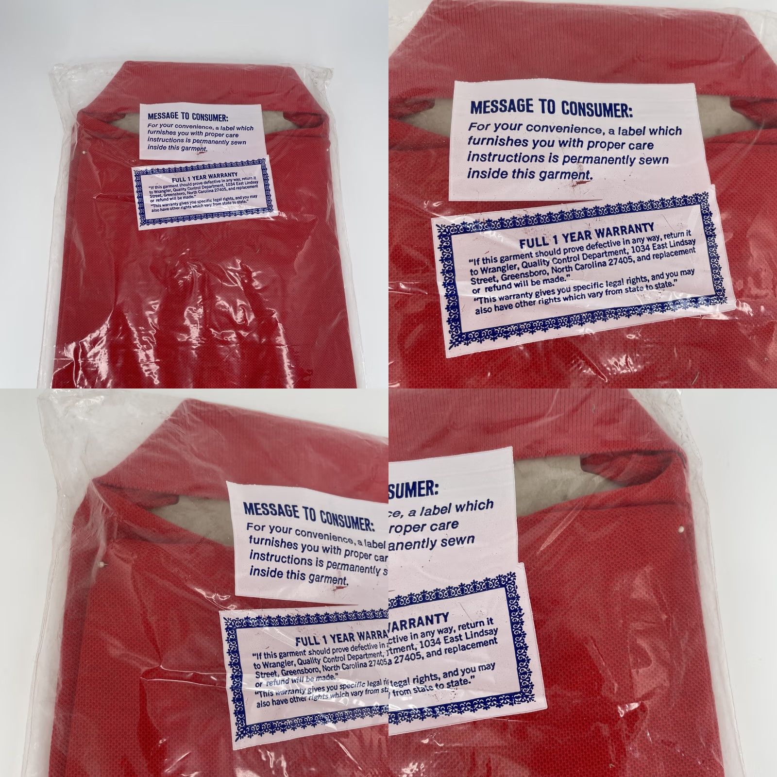 Wrangler VINTAGE Wrangler Polo Shirt Red 70s 80s Small Cotton Short Sleeve USA Mens Boys Size US S / EU 44-46 / 1 - 9 Thumbnail