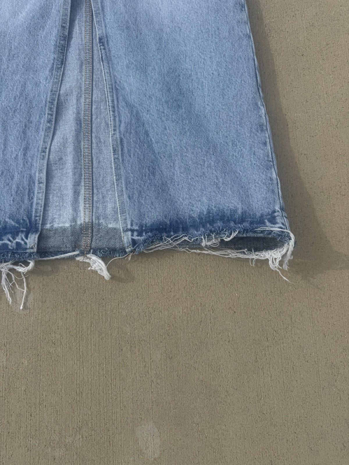 Pull & Bear Long Denim Skirt Size 26" / US 2 / IT 38 - 3 Thumbnail