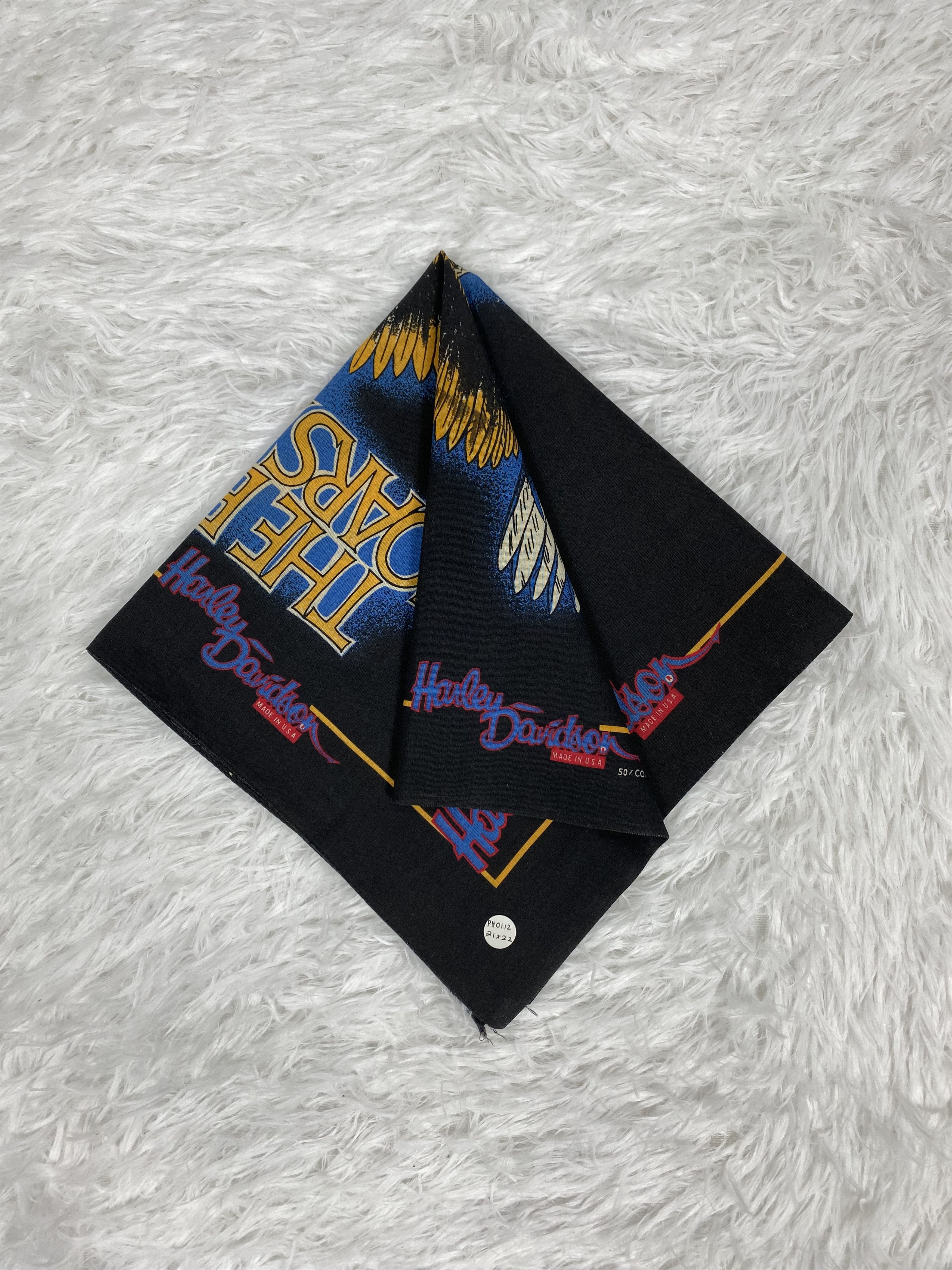 Vintage Harley-Davidson Handkerchief PH0112