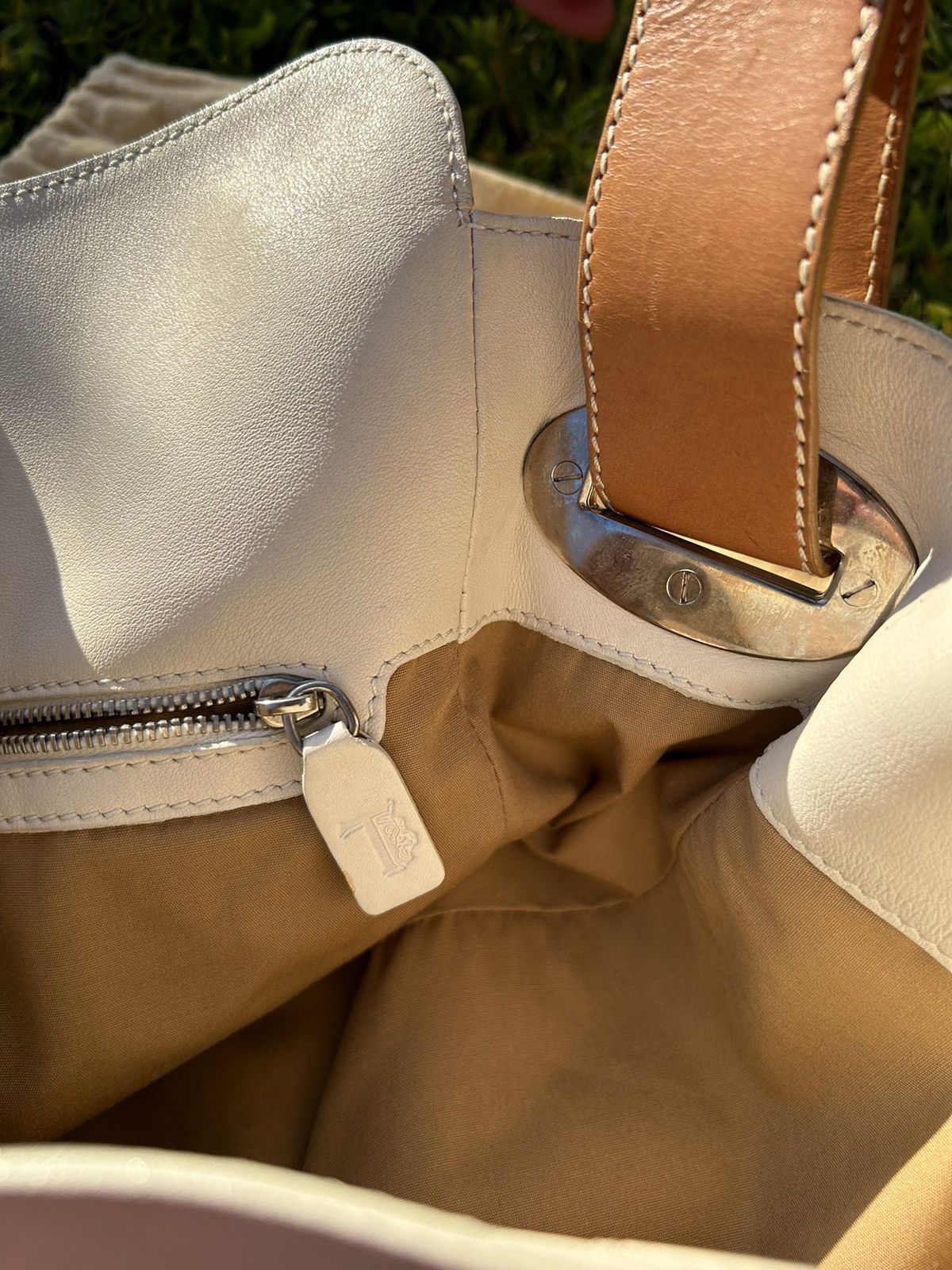 Tod's Tods Classic Shoulder Cream Bag Size ONE SIZE - 8 Thumbnail