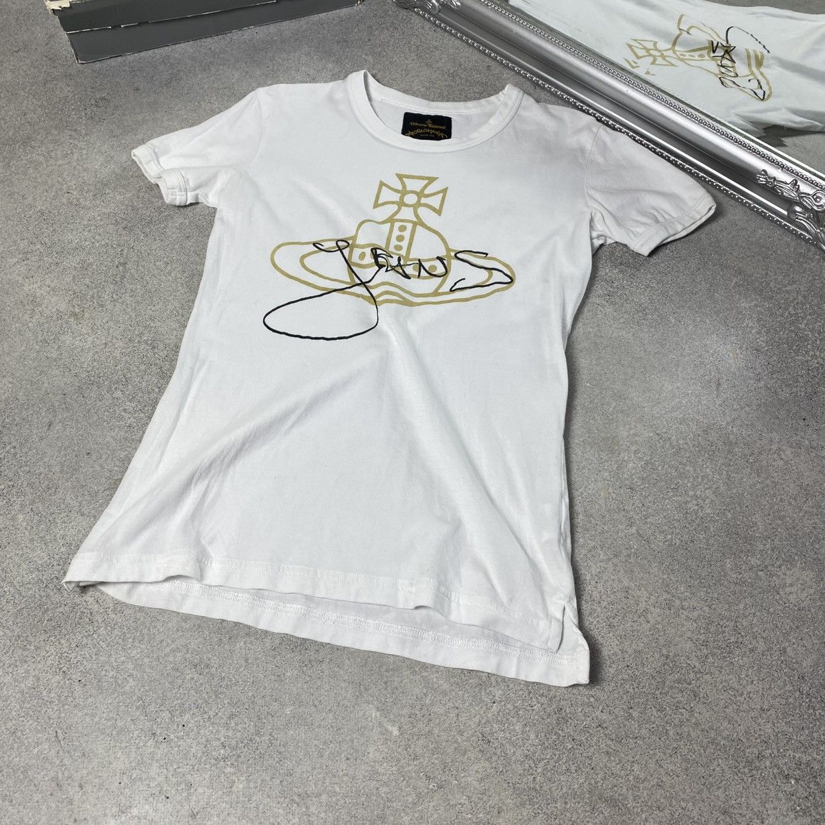 Vivienne Westwood Vivienne Westwood Big Logo T shirt Size US S / EU 44-46 / 1 - 6 Thumbnail