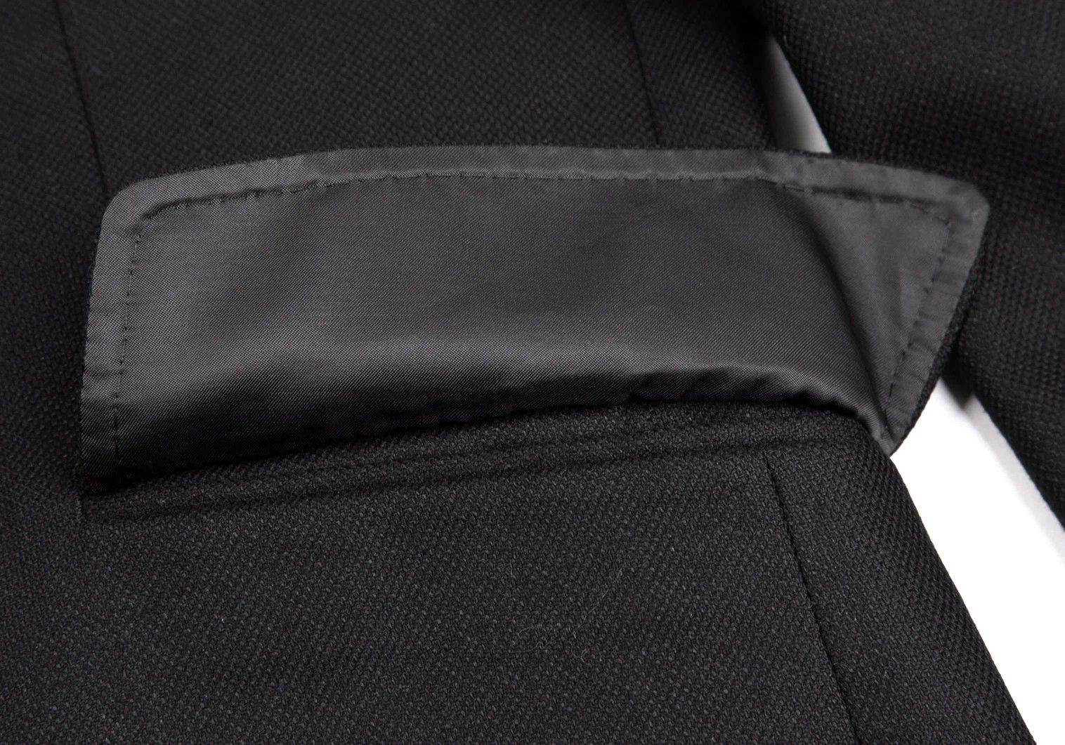 Junya Watanabe Black Mixed Material Switch Jacket, Size S Size US S / EU 44-46 / 1 - 14 Thumbnail