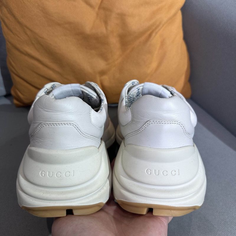 Gucci Gucci Rhyton Low-Top Sneakers in Beige - Size US 9.5 / EU 42-43 - 3 Thumbnail