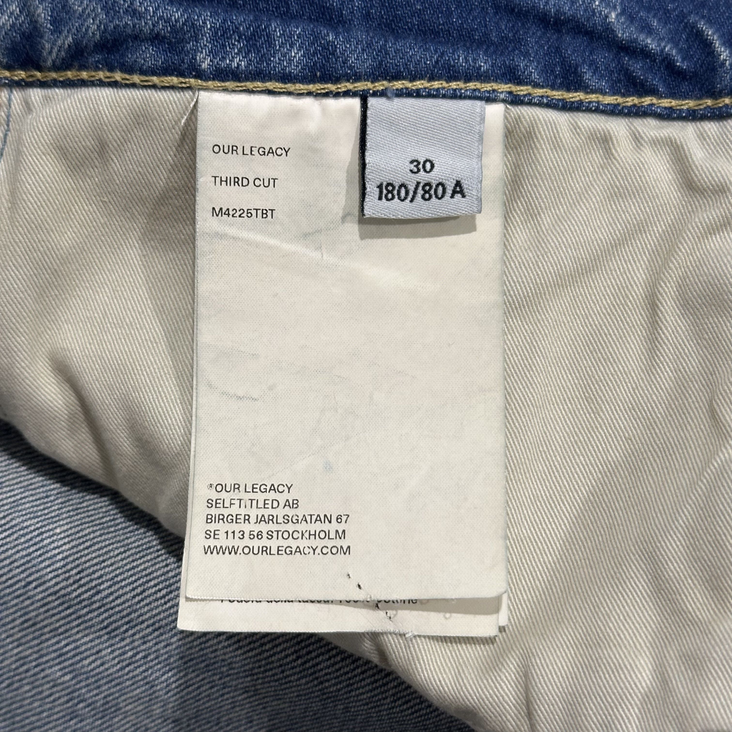 Third Cut Jeans - Blue Tech Wash Denim