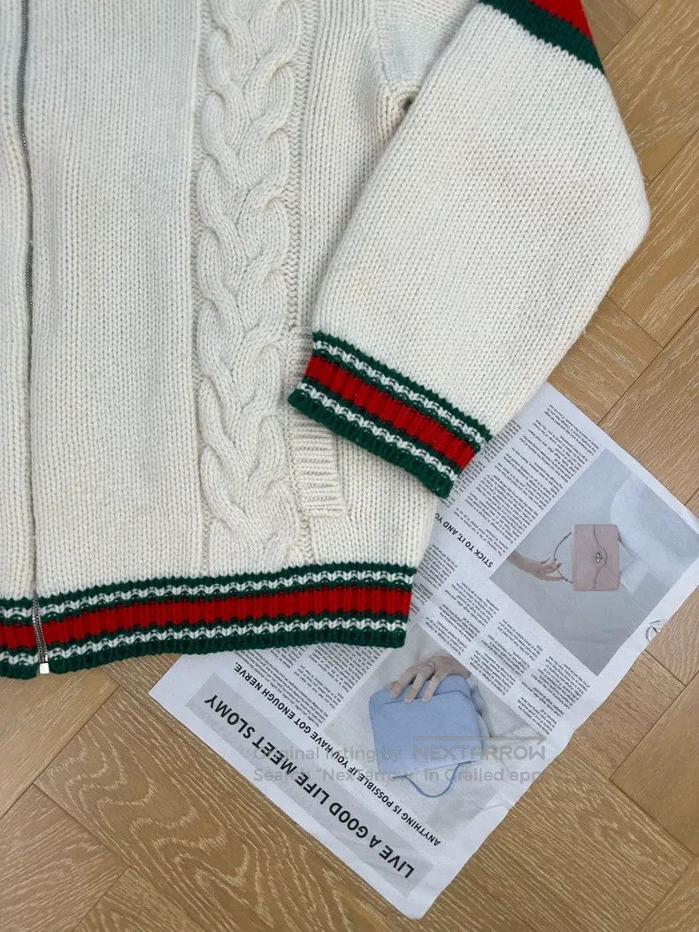 Gucci Gucci SS20 twisted woven bomber jacket Size US L / EU 52-54 / 3 - 3 Thumbnail