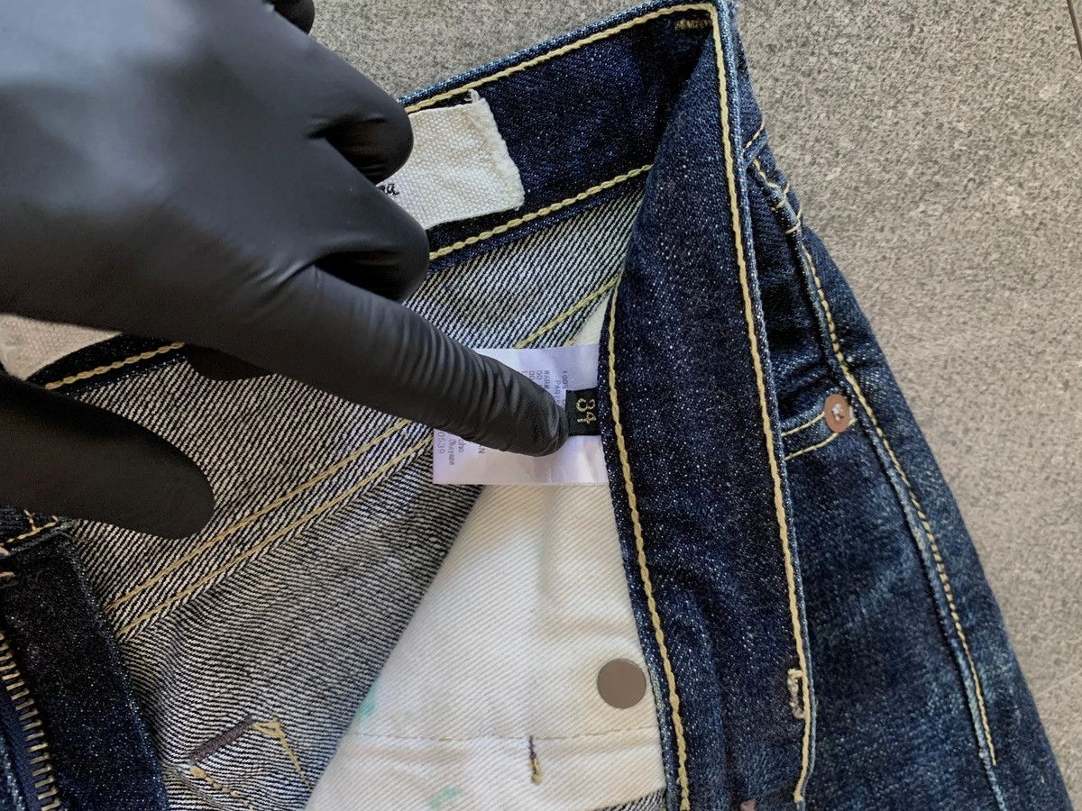 Kapital FREE TAX! Indigo Raw Denim Jeans Size US 34 / EU 50 - 12 Thumbnail